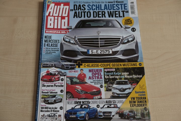Deckblatt Auto Bild (28/2015)